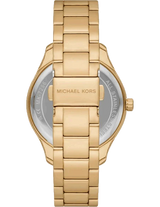 Michael Kors Layton Chronograph Brown Dial Gold Steel Strap Watch For Women - MK7296 Buy Now By Michael Kors
