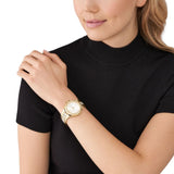 Michael Kors Lennox Three-Hand Silver Dial Rose Gold Steel Strap Watch For Women - MK7362 Buy Now By Michael Kors