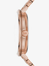 Michael Kors Addyson Quartz Black Dial Gold Steel Strap Watch for Women - MK7416 Buy Now By Michael Kors