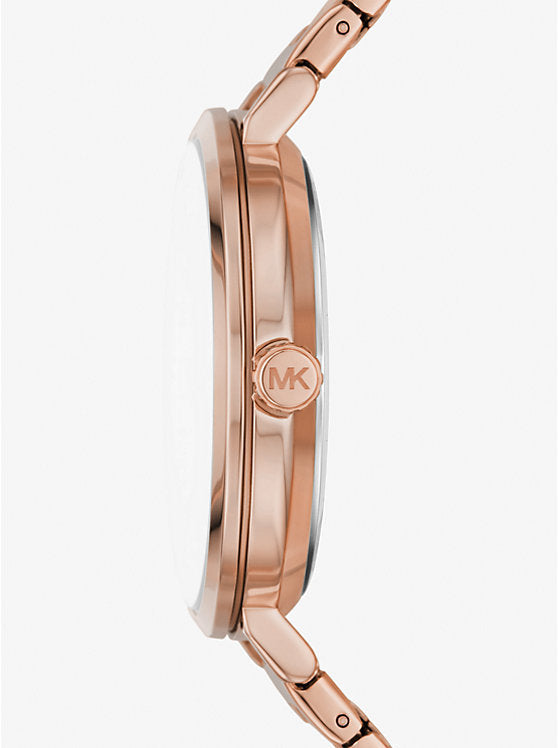 Michael Kors Addyson Quartz Black Dial Gold Steel Strap Watch for Women - MK7416 Buy Now By Michael Kors