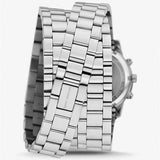Michael Kors Runway 18K Rhodium Plated Triple Wrap Silver Dial Silver Steel Strap Watch for Women - MK7451 Buy Now By Michael Kors
