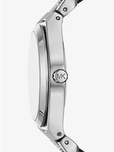 Michael Kors Lennox Pave Three-Hand Crystals Silver Dial Silver Steel Strap Watch for Women - MK7488 Buy Now By Michael Kors