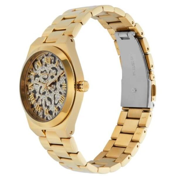 Michael Kors Lennox Three-Hand Gold Dial Gold Steel Strap Watch for Women - MK7500 Buy Now By Michael Kors