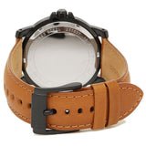 Michael Kors Paxton Analog Black Dial Brown Rubber Strap Watch For Men - MK8502 Buy Now By Michael Kors