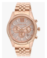 Michael Kors Lexington Rose Gold Dial Rose Gold Stainless Steel Strap Watch for Men - MK8580 Buy Now By Michael Kors