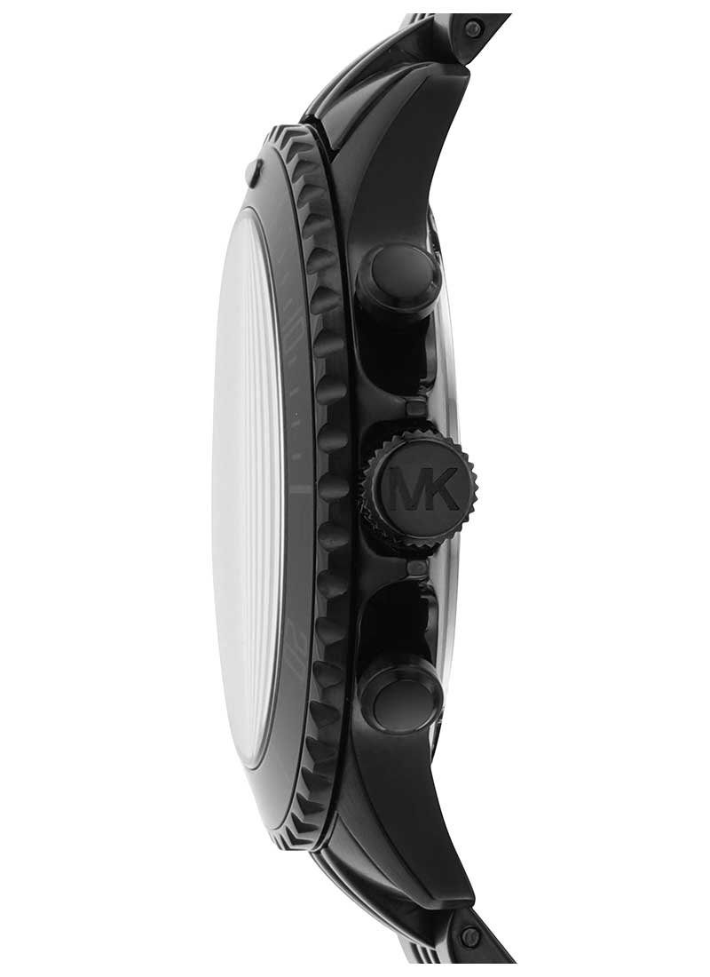Michael Kors Bayville Chronograph Black Dial Black Steel Strap Watch For Men - MK8750 Buy Now By Michael Kors