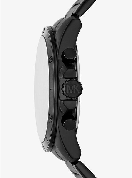 Michael Kors Alek Oversized Black Dial Black Steel Strap Watch For Men - MK8900 Buy Now By Michael Kors