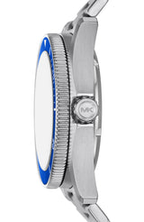 Michael Kors Maritime Three-Hand Blue Dial Silver Steel Strap Watch for Men - MK9160 Buy Now By Michael Kors