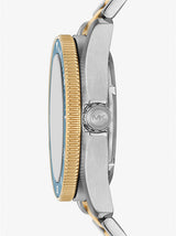 Michael Kors Maritime Three-Hand Blue Dial Two Tone Steel Strap Watch for Men - MK9169 Buy Now By Michael Kors
