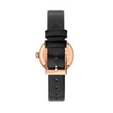 Shop Gucci Diamantissima Quartz Black Dial Black Leather Strap Watch for Women - YA141501 in USA