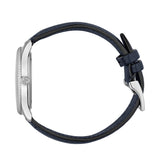 Shop Gucci G Timeless Automatic Blue Dial Black Leather Strap Watch For Men - YA126347 in USA