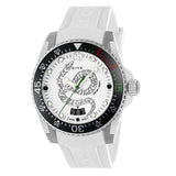 Shop Gucci Dive Quartz White Dial White Rubber Strap Watch For Men - YA136330 in USA