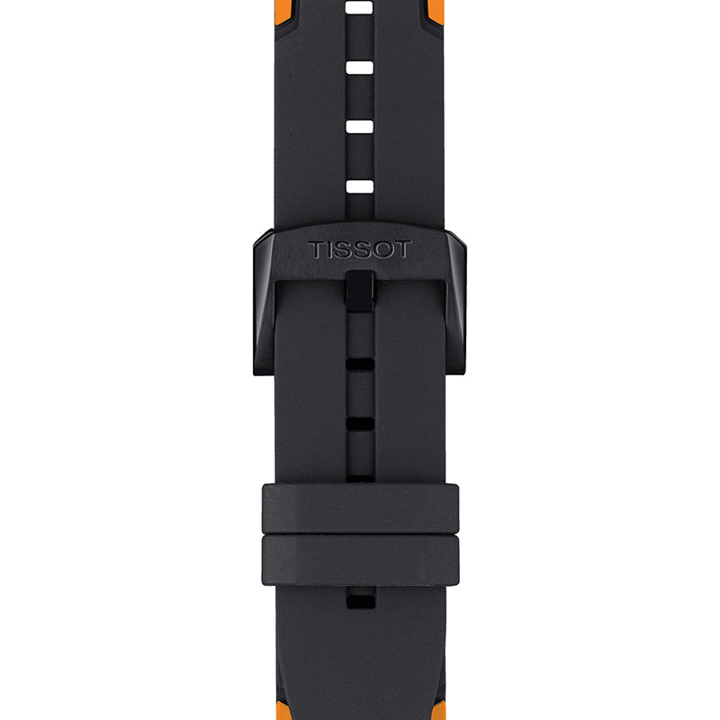 Tissot T Race Cycling Chronograph Black Dial Black Rubber Strap Watch For Men - T111.417.37.441.03 Buy Now By Tissot