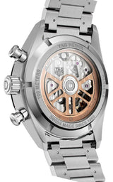 Tag Heuer Carrera Chronograph Black Dial Silver Steel Strap Watch for Men - CBN2010.BA0642 Buy Now By Tag Heuer