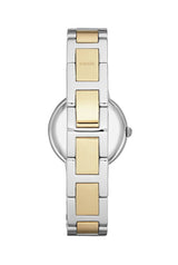 Fossil Virginia Silver Dial Two Tone Steel Strap Watch for Women - ES3503 Buy Now By Fossil