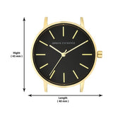 Armani Exchange Lola Three Hand Black Dial Black Mesh Strap Watch For Women - AX5548 Buy Now By Armani Exchange