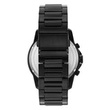 Armani Exchange Banks Chronograph Black Dial Black Steel Strap Watch For Men - AX1722 Buy Now By Armani Exchange