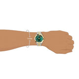 Versace Hellenyium Quartz Green Dial Two Tone Steel Strap Watch For Men - VEVI00620 Buy Now By Versace