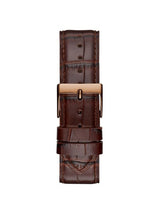 Guess Gadget Brown Dial Brown Leather Strap Watch for Men - GW0570G2 Buy Now By Guess