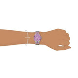 Shop Guess Queen Multicolor Dial Multicolor Steel Strap Watch For Women - GW0464L4 in USA