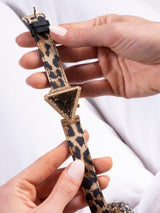 Guess Fame Quartz Animal Print Dial Multicolor Leather Strap Watch For Women - GW0504L3 Buy Now By Guess