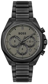 Hugo Boss Cloud Chronograph Black Dial Black Steel Strap Watch For Men - 1514016 Buy Now By Hugo Boss