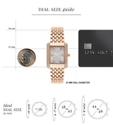 Michael Kors Emery Three-Hand White Dial Rose Gold Steel Strap Watch for Women - MK4743 Buy Now By Michael Kors