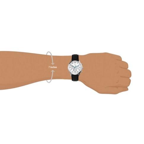 Fossil Neutra Chronograph White Dial Black Leather Strap Watch for Men - FS6023 Buy Now By Fossil