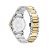 Shop Salvatore Ferragamo Sapphire Chrono Green Dial Two Tone Steel Strap Watch for Men - SFME01223 in USA