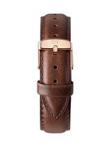 Daniel Wellington Classic Bristol White Dial Brown Leather Strap Watch For Men - DW00100009 Buy Now By Daniel Wellington