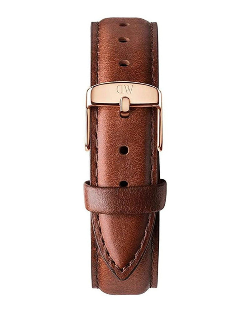 Daniel Wellington Classic St. Mawes White Dial Brown Leather Strap Watch for Men - DW00100035 Buy Now By Daniel Wellington