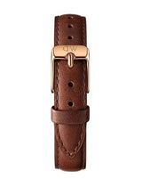 Daniel Wellington Classic Petite St Mawes White Dial Brown Leather Strap Watch For Women - DW00100231 Buy Now By Daniel Wellington