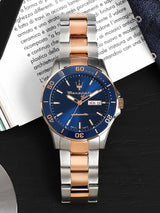 Maserati Competizione Automatic Blue Dial Two Tone Steel Strap Watch For Men - R8823100001 Buy Now By Maserati