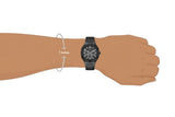 Guess Duke Glitz Crystals Black Dial Black Steel Strap Watch For Men - GW0576G3 Buy Now By Guess