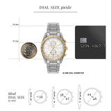 Michael Kors Accelerator Chronograph White Dial Silver Steel Strap Watch For Men - MK9112 Buy Now By Michael Kors
