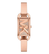 Michael Kors Empire Pavé Analog Rose Gold Dial Rose Gold Steel Strap Watch for Women - MK4858 Buy Now By Michael Kors