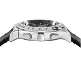 Shop Salvatore Ferragamo 1927 Chrono Analog Black Dial Black Leather Strap Watch for Men - SFKZ00123 in USA