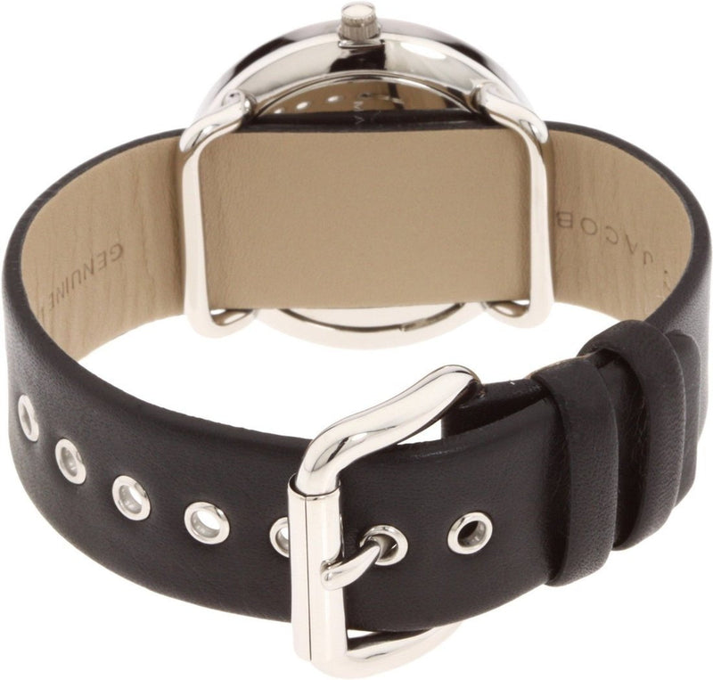 Marc Jacobs Amy Black Dial Black Leather Strap Watch for Women - MBM1140 Buy Now By Marc Jacobs