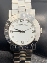Marc Jacobs Amy White Dial Silver Steel Strap Watch for Women - MBM8611 Buy Now By Marc Jacobs