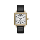 Marc Jacobs Vic Silver Dial Black Leather Strap Watch for Women - MJ1437 Buy Now By Marc Jacobs