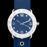 Marc Jacobs Blue Dial Blue Leather Strap Watch for Women - MBM1137 Buy Now By Marc Jacobs