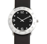 Marc Jacobs Amy Black Dial Black Leather Strap Watch for Women - MBM1140 Buy Now By Marc Jacobs