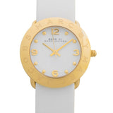 Marc Jacobs Amy White Dial White Leather Strap Watch for Women - MBM1150 Buy Now By Marc Jacobs
