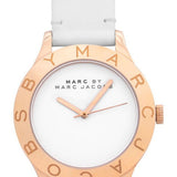 Marc Jacobs Blade White Dial White Leather Strap Watch for Women - MBM1201 Buy Now By Marc Jacobs