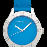 Marc Jacobs Blade Blue Dial Blue Leather Strap Watch for Women - MBM1202 Buy Now By Marc Jacobs