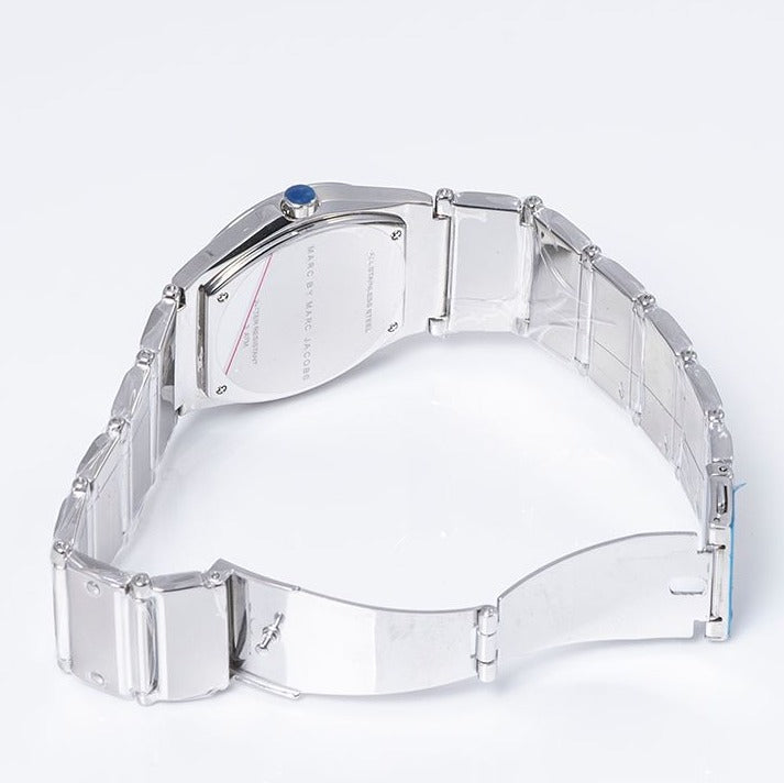 Marc Jacobs Classic Red Dial Silver Steel Strap Watch for Women - MBM3031 Buy Now By Marc Jacobs