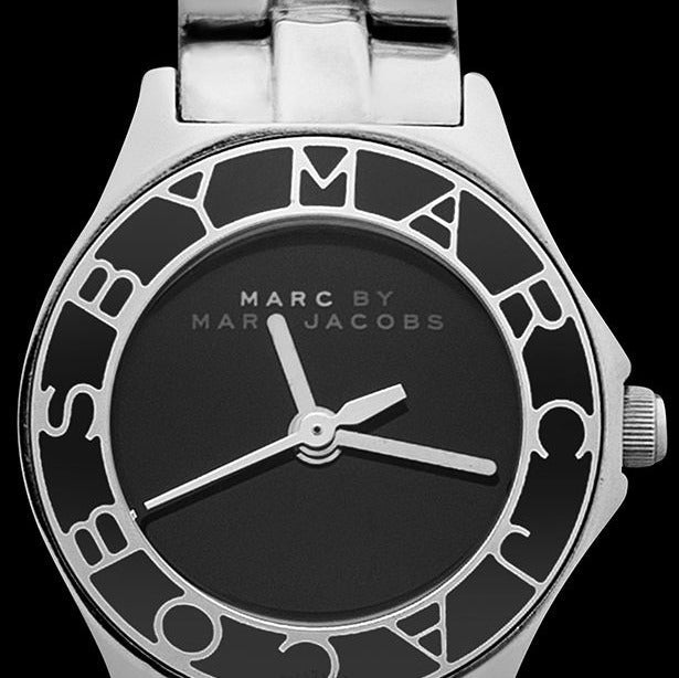 Marc Jacobs Blade Black Dial Silver Steel Strap Watch for Women - MBM3059 Buy Now By Marc Jacobs