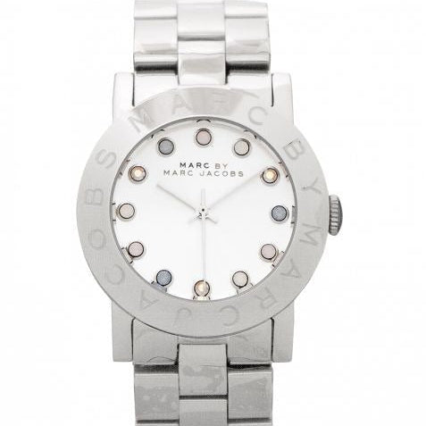 Marc Jacobs Amy Dexter Silver Dial Silver Steel Strap Watch for Women - MBM3214 Buy Now By Marc Jacobs