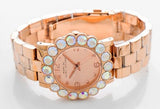 Marc Jacobs Amy Rose Gold Dial Rose Gold Steel Strap Watch for Women - MBM3223 Buy Now By Marc Jacobs