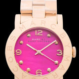 Marc Jacobs Amy Pink Dial Rose Gold Steel Strap Dial Watch for Women - MBM8625 Buy Now By Marc Jacobs